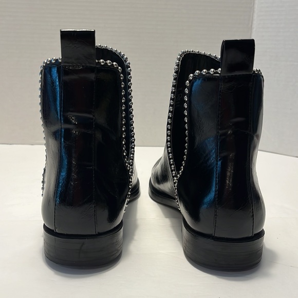 Zara Trafaluc Vegan Leather Cut Out Black Booties, Size 37 EU/ 6.5 - 7 US - Picture 6 of 12